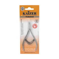 Kaizer кусачки маникюрные спиральная пружина ручная алмазная заточка серебро