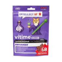 Vitime Gummy Интеллект мармеладные пастилки жевательные , №60