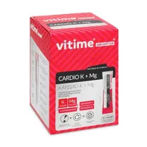 Vitime Aquastick Кардио Калий+Магний раствор д/приема внутрь, №30