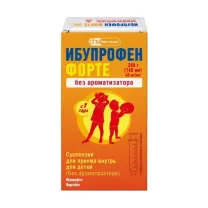 Ибупрофен Форте суспензия д/приема внутрь без ароматизатора 40мг/мл, 200г (160мл)