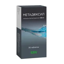 Метадоксил таблетки 500мг, №30