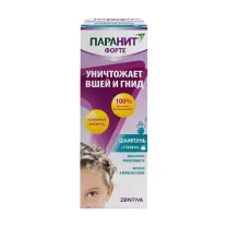 Паранит Форте шампунь педикулицидный с гребнем, 100мл