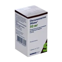 Оксалиплатин Эбеве концентрат д/пригот. р-ра д/инфузий 5мг/мл, 10мл
