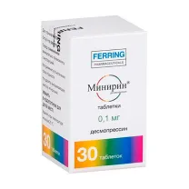 Минирин таблетки 0,1мг, №30, Ферринг