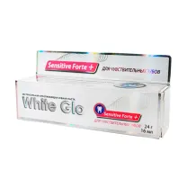 White Glo Sensitive Forte+ зубная паста для чувствительных зубов, 24г