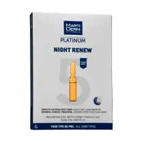 MartiDerm Platinum Night renew пилинг в ампулах, (5шт*2мл)