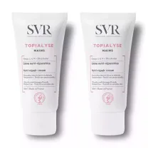 SVR Topialyse крем для рук, 2*50мл