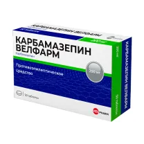 Карбамазепин Велфарм таблетки 200мг, №50