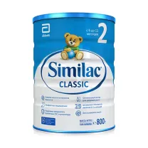 Similac Classic 2 молочная смесь (6-12мес), 800г