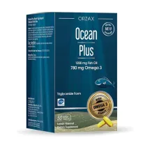 Orzax Ocean Омега-3 Плюс капсулы со вкусом лимона, №50