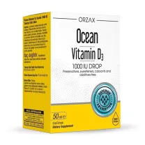 Orzax Ocean Витамин Д3 капли д/приема внутрь масляные 1000 МЕ, 50мл