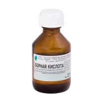 Борная кислота раствор д/местн. прим. спиртовой 3%, 25мл