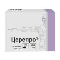 Церепро капсулы 400мг, №28