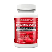 Risingstar Витамины форте комплекс для мужчин таблетки, №60