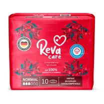 Reva Care Normal прокладки гигиенические без запаха, №10