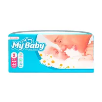 Mybaby Small подгузники размер 2 (3-6кг), №44