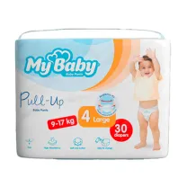 Mybaby Baby Pants Large подгузники-трусики размер 4-L (9-17кг), №30