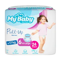 Mybaby Baby Pants XX Largeподгузники-трусики размер 6-XXL(17+ кг), №24