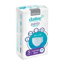 Dailee Premium normal подгузники-трусы для взрослых р.S (60-100см), №30