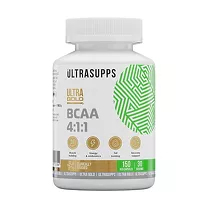 Ultrasupps Ultra Gold БЦАА/BCAA 4:1:1 капсулы, №150