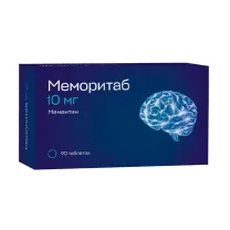 Меморитаб таблетки диспергируемые 10мг, №90 Озон