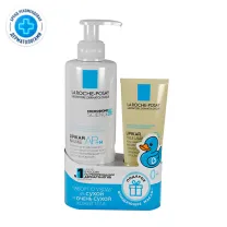 La Roche-Posay Lipikar набор бальзам AP+М + AP+масло очищающее для ванны и душа, 100мл+400мл