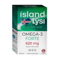 Lysi Омега 3 форте капсулы 620мг, №32