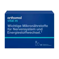 Orthomol Витал М Жидкий витаминный комплекс набор флаконов и капсул, №30