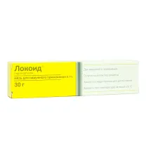 Локоид мазь д/наружн. прим. 0,1%, 30г