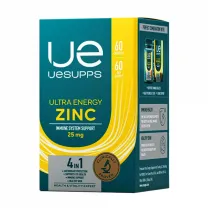 Uesupps Ultra Energy Цинк капсулы мягкие 25мг, №60