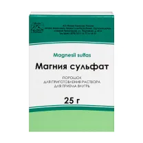 Магния сульфат порошок д/пригот. р-ра д/приема внутрь, 25г №3