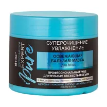 Вiтэкс Expert Pure Суперочищение и увлажнение бальзам-маска для волос освежающая, 300мл