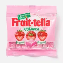 Fruittella жевательные конфеты со вкусом клубники, 70г