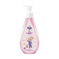 AQA baby Kids гель детский для интимной гигиены для девочек (с 2 лет), 250мл