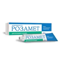 Розамет крем д/наружн. прим. 1%, 25г Ядран-Галенски лаб