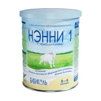 Нэнни 1 смесь сухая молочная адаптированная (0-6 мес), 800г