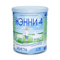 Нэнни 4 напиток молочный сухой быстрорастворимый на основе козьего молока (18+мес), 400г