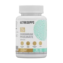 Ultrasupps Ultra Gold Хрома пиколинат капсулы 200мкг, №60