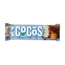 Fitness Shock Cocos батончик кокос и ваниль, без сахара, 35г