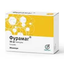 Фурамаг капсулы 25мг, №30