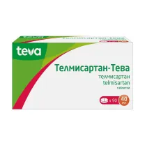Телмисартан-Тева таблетки 40мг, №90