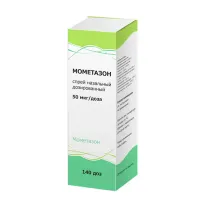 Мометазон спрей назальный дозированный 50мкг/доза, 140доз Тульская ф.ф-ка