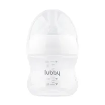 Lubby бутылочка для кормления с силиконовой соской (0+ мес), 120мл