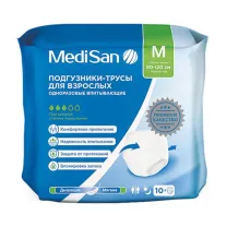 MediSan подгузники-трусы р.М (80-120см), 10шт