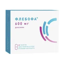 Флебофа таблетки 600мг, №60 Озон Фарм