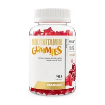 Maxler Мультивитамины для взрослых и детей пастилки жевательные со вкусом вишни, №90