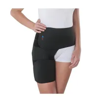 Крейт Б-812 бандаж для тазобедренных суставов р.№1(80-90 см), правый, цвет черный