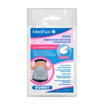 MediSan пояс медицинский эластичный согревающий с шерстью овцы р.XXL (99-109см)