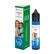 Vitascience Бриллиантовый Зеленый с ионами серебра раствор д/наружн. прим. спиртовой 1%, 30мл