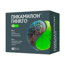 Пикамилон Гинкго капсулы 40мг+20мг, №90